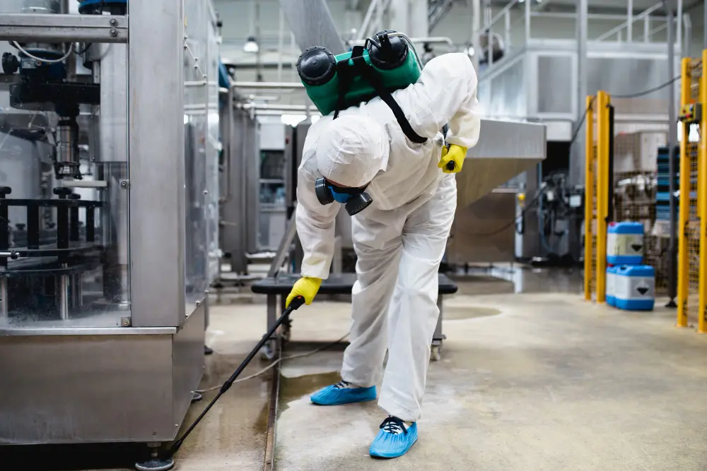 tugas cleaning service di pabrik